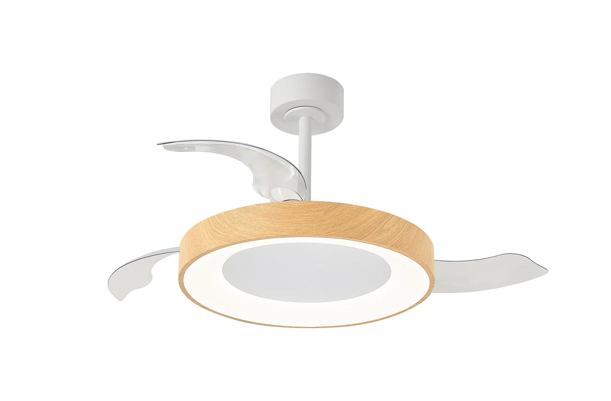 Niseko LED Fan Light w/ Remote Control - Various Colours