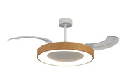 Niseko LED Fan Light w/ Remote Control - Various Colours