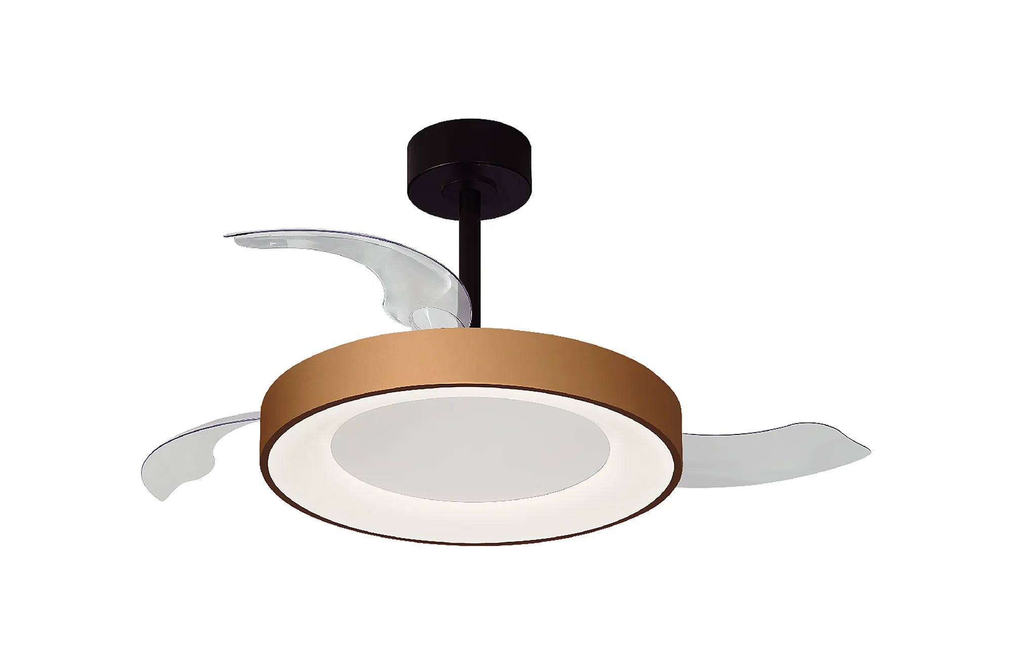 Niseko LED Fan Light w/ Remote Control - Various Colours