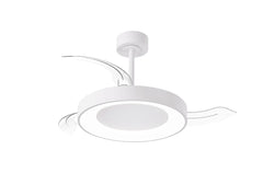 Niseko LED Fan Light w/ Remote Control - Various Colours