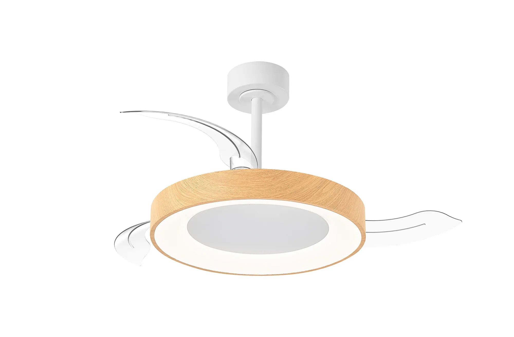 Niseko LED Fan Light w/ Remote Control - Various Colours