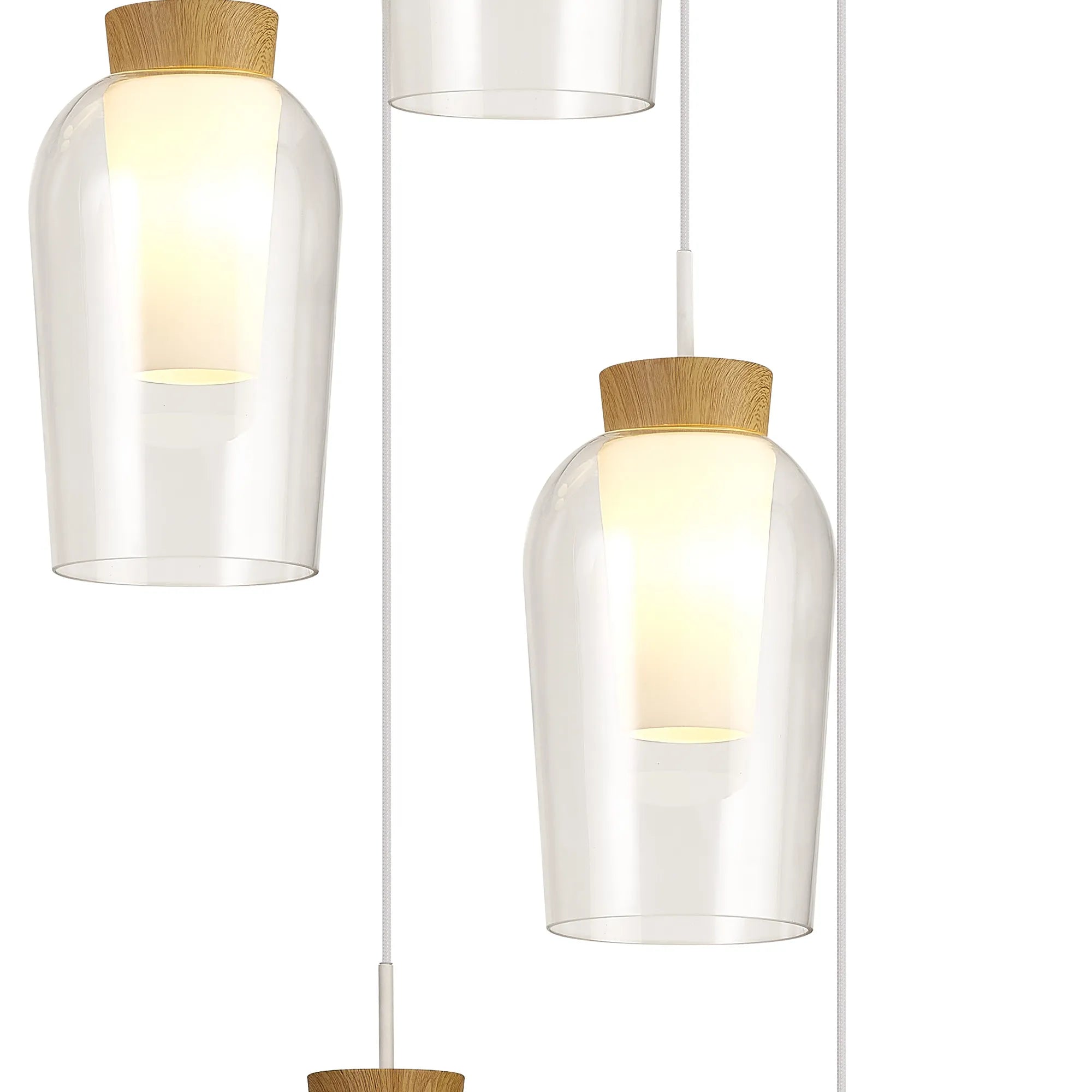 Nora Round Cluster Pendant Adjustable E27