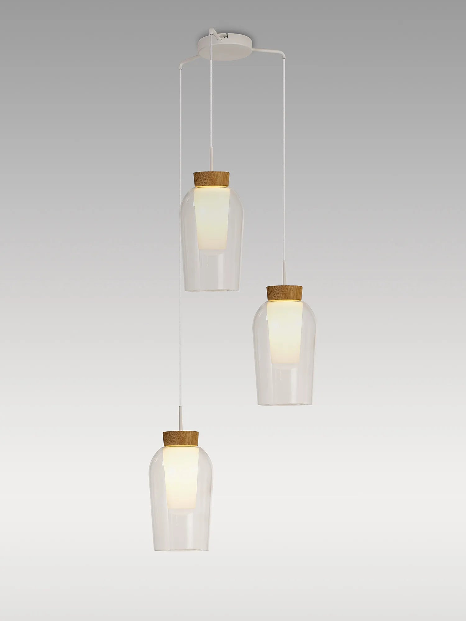 Nora Round Cluster Pendant Adjustable E27