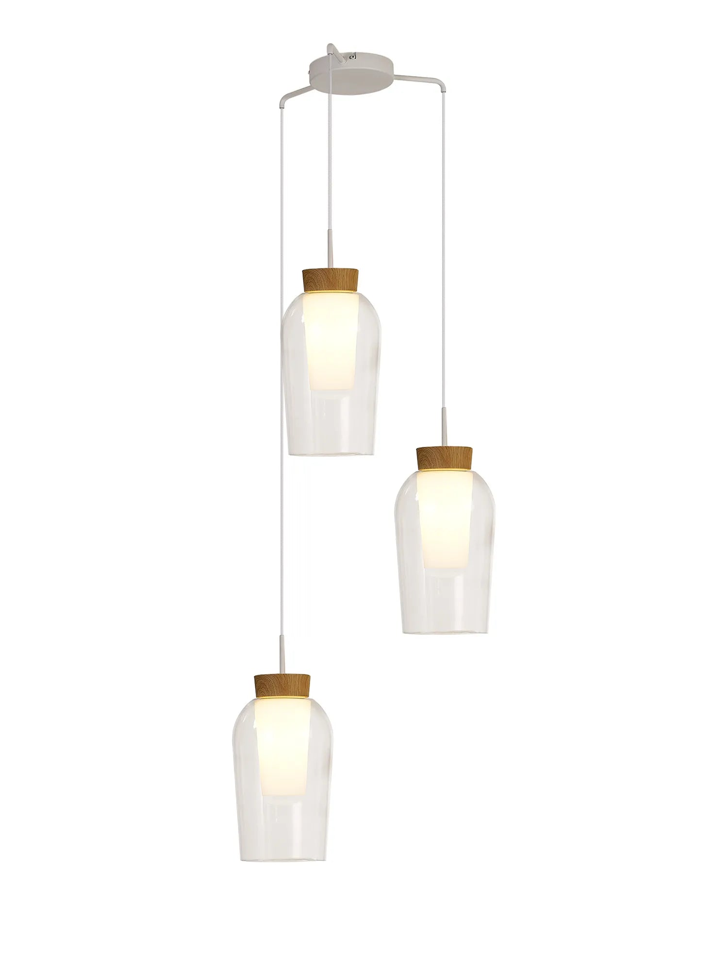 Nora Round Cluster Pendant Adjustable E27