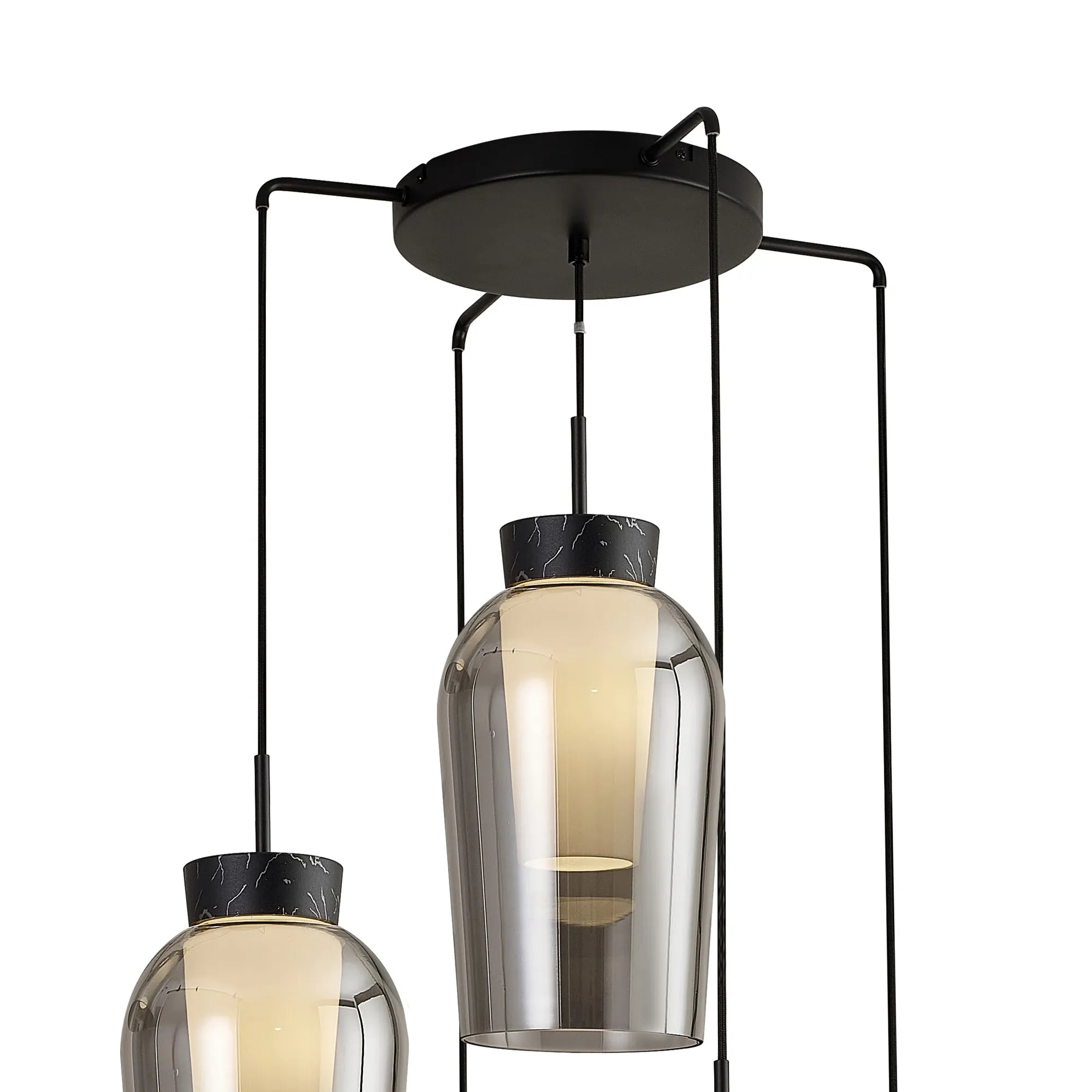 Nora Round Cluster Pendant Adjustable E27