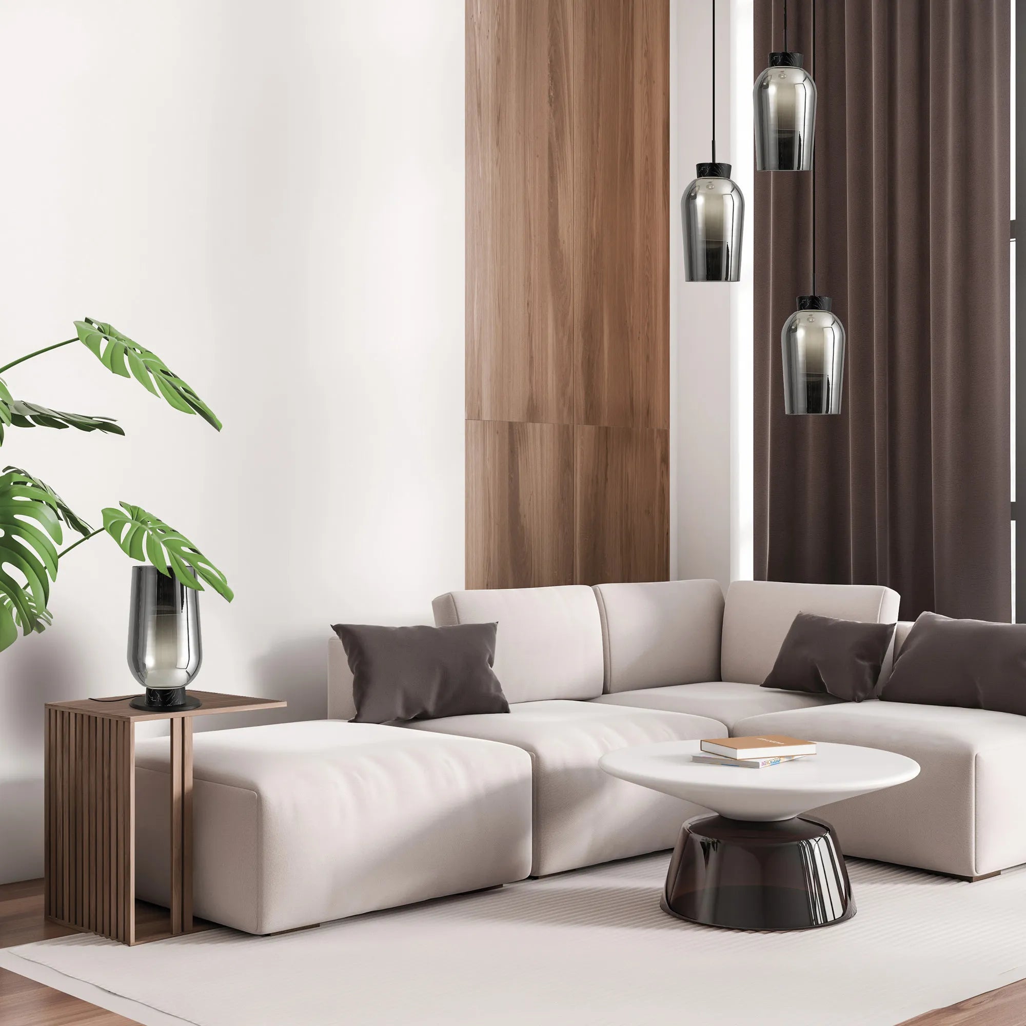 Nora Round Cluster Pendant Adjustable E27