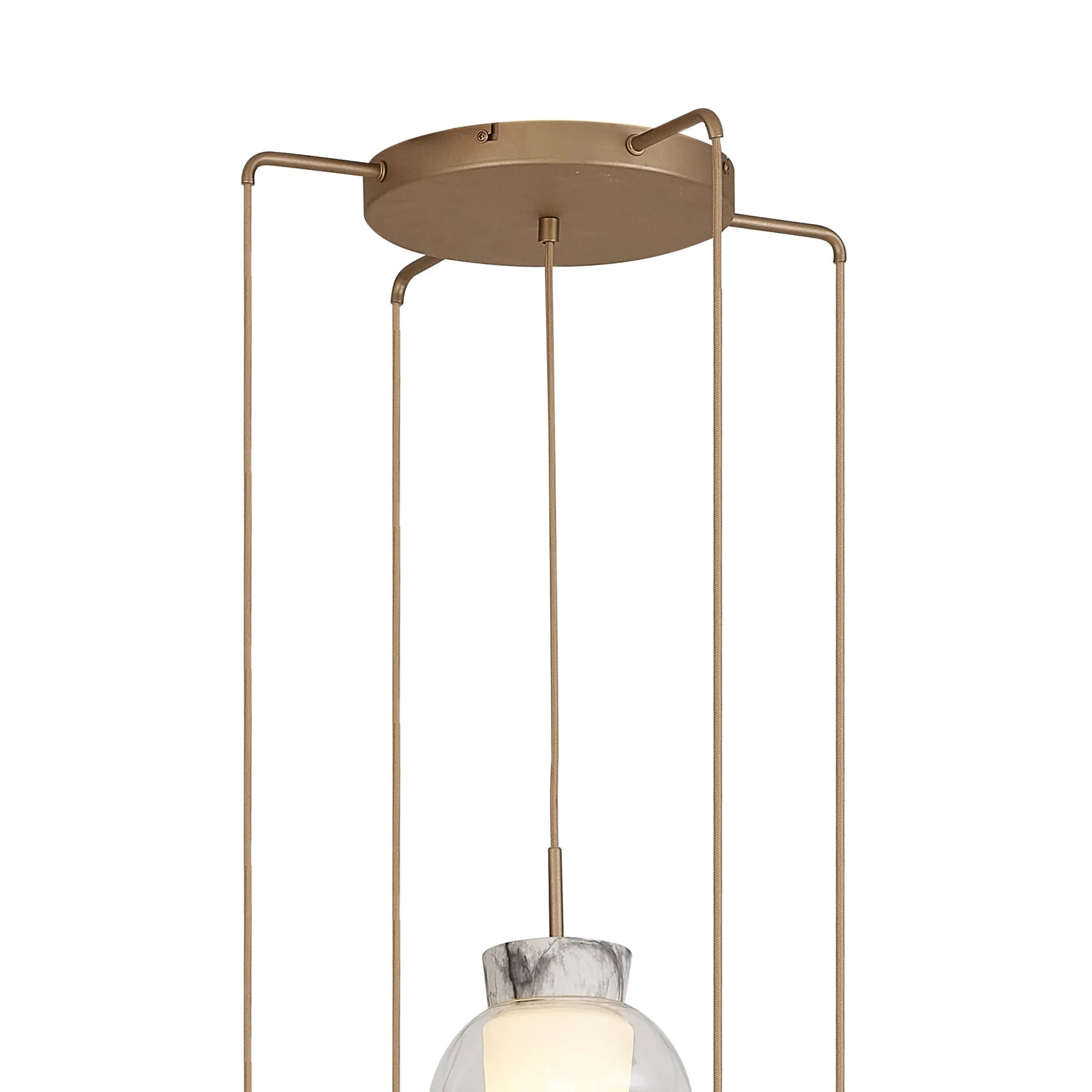 Nora Round Cluster Pendant Adjustable E27