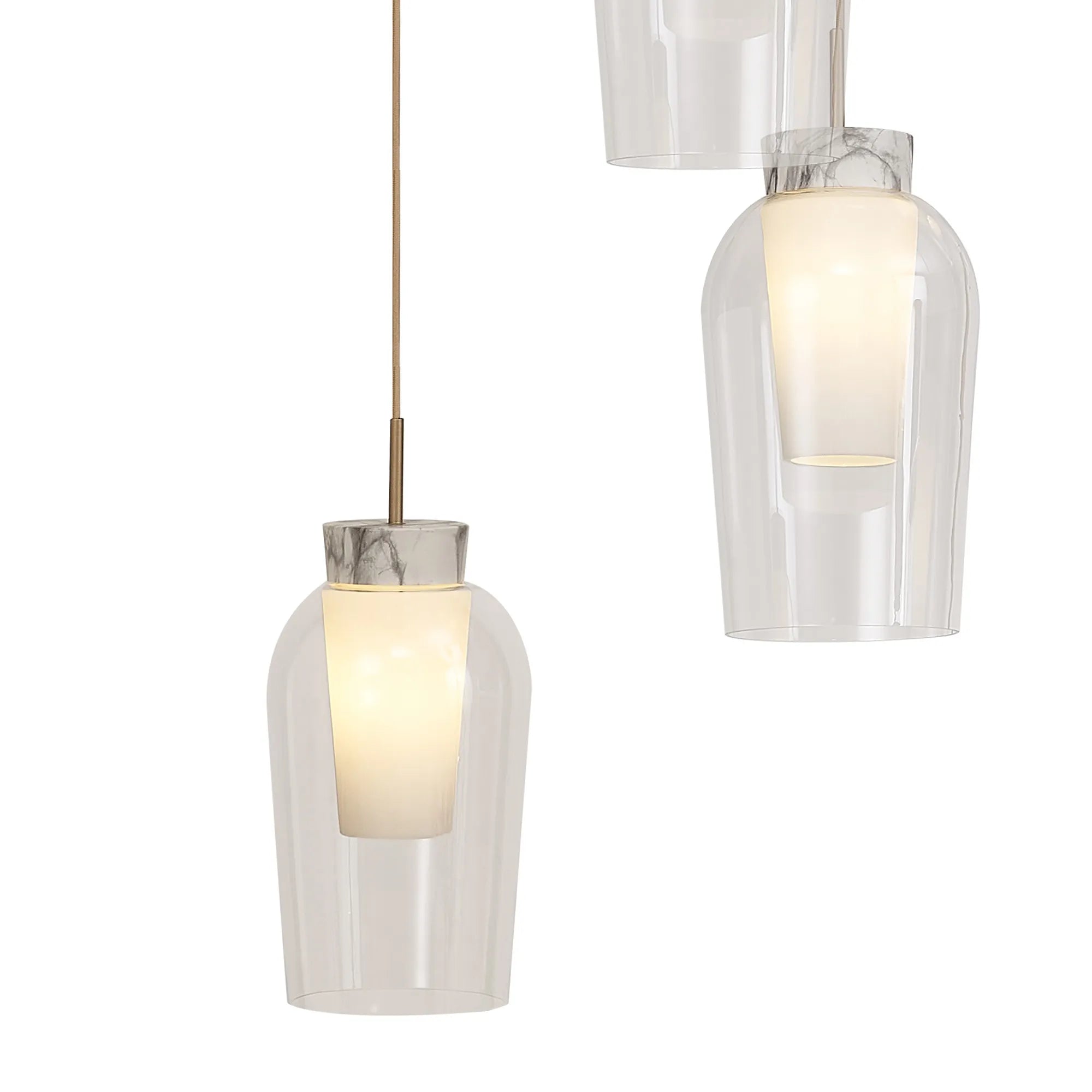 Nora Round Cluster Pendant Adjustable E27