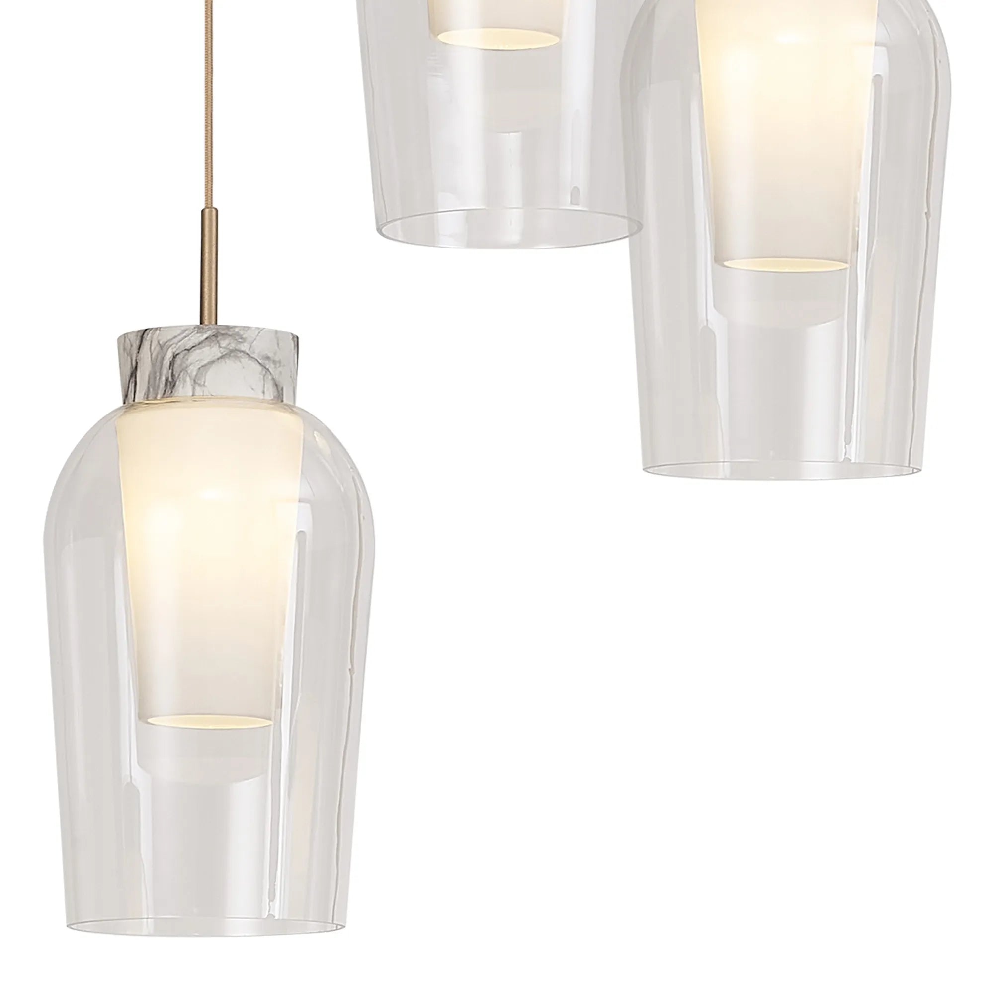 Nora Round Cluster Pendant Adjustable E27