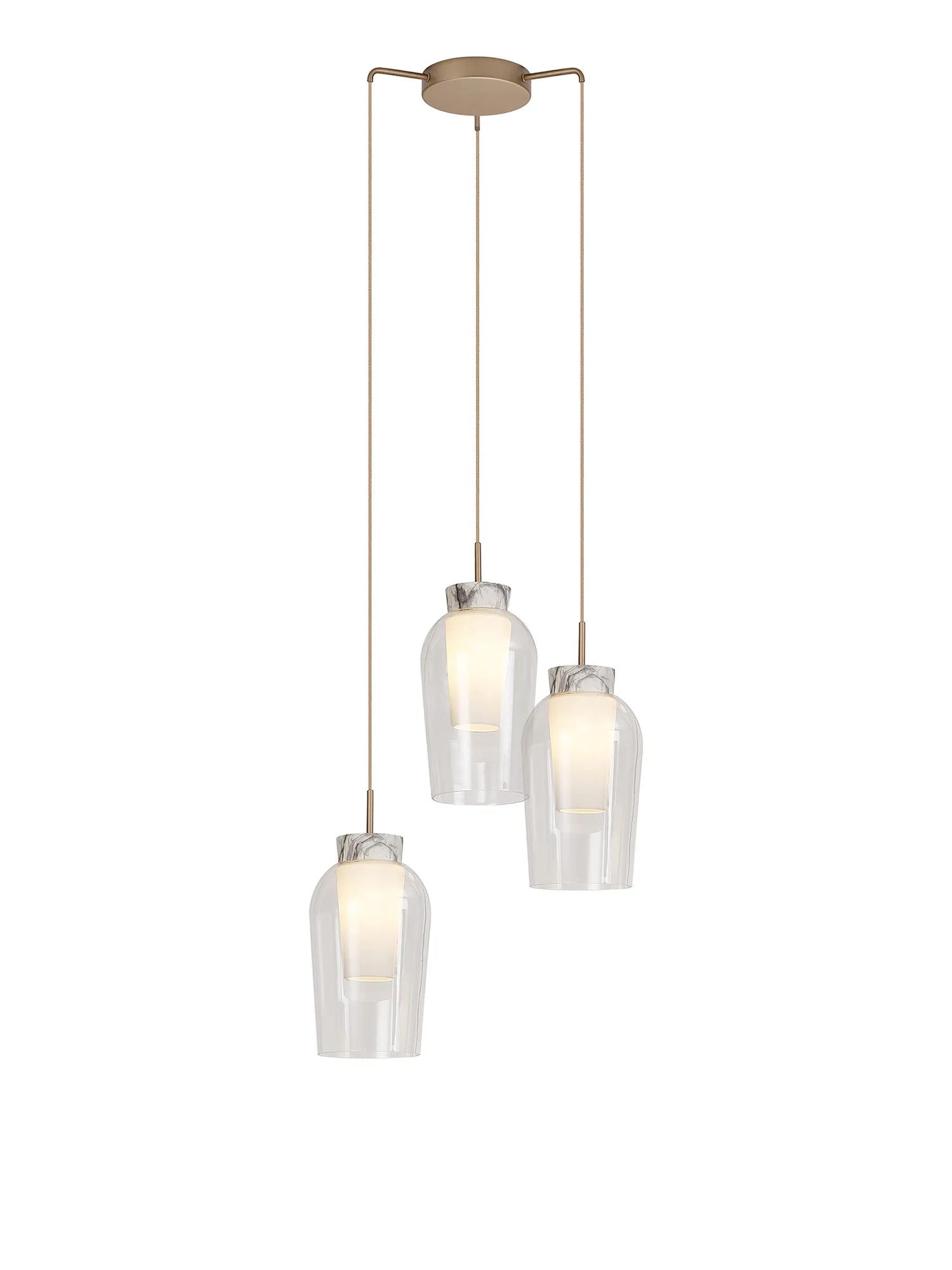 Nora Round Cluster Pendant Adjustable E27