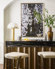 Melange Table Lamp - Burnished Brass/Bronze