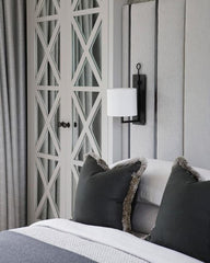 Aspen Iron Wall Lamp - Blackened Rust