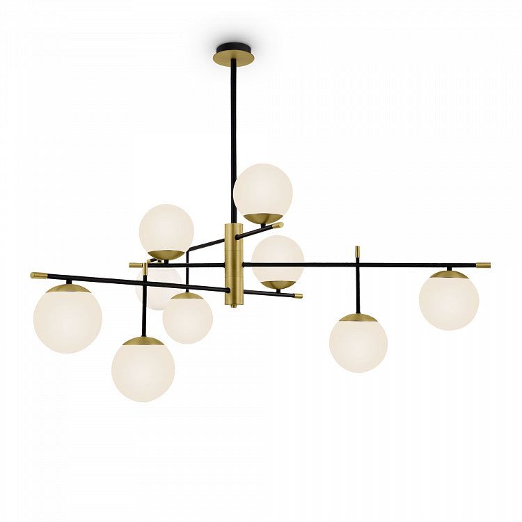 Maytoni Nostalgia Centre Ceiling Light Style 5 - Black & Gold Finish IP20