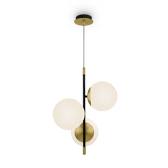 Maytoni Nostalgia Pendant Ceiling Light - Black & Gold Finish IP20
