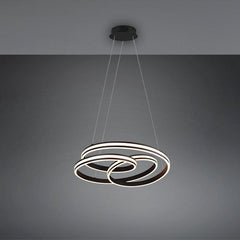 Nuria LED Hanging Light - Matt Black Finish