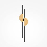 Skyline LED Linear Wall Light - Brass/White