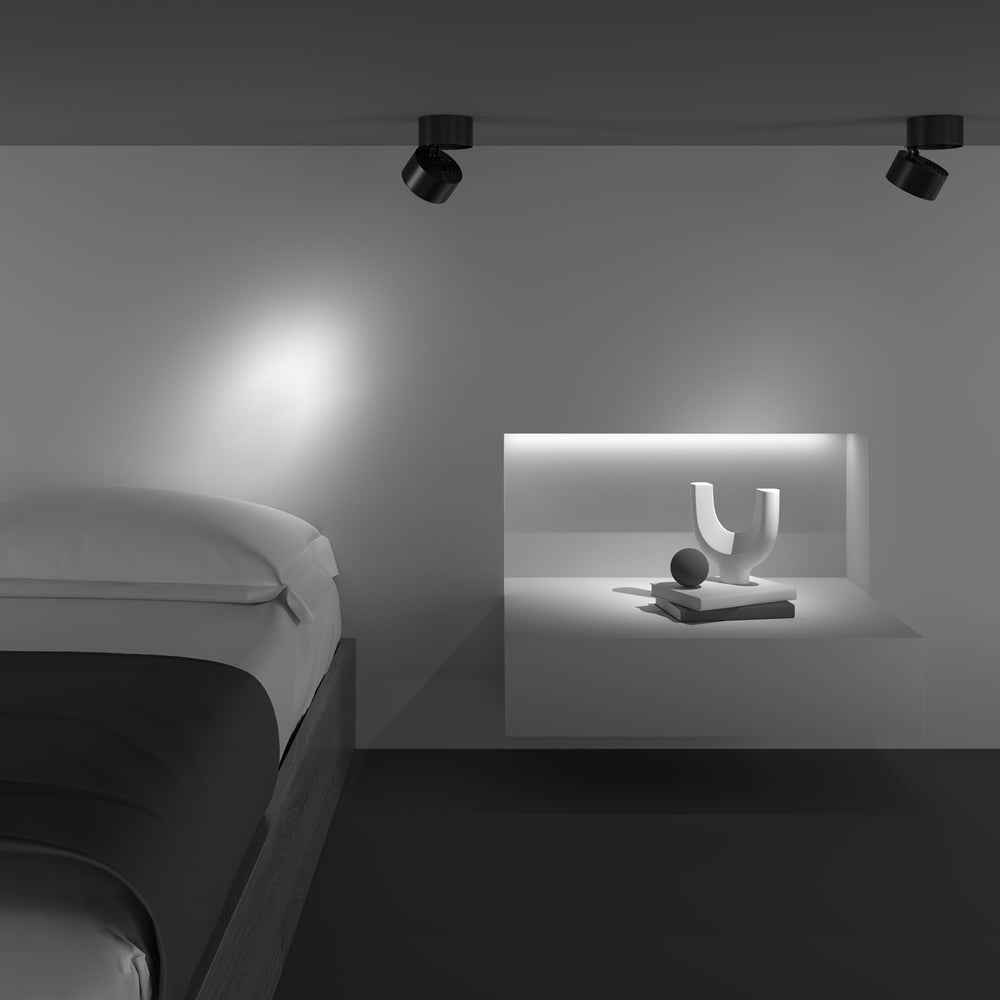 Yin Dimmable Spotlight 3000/4000K IP20 - Black/White