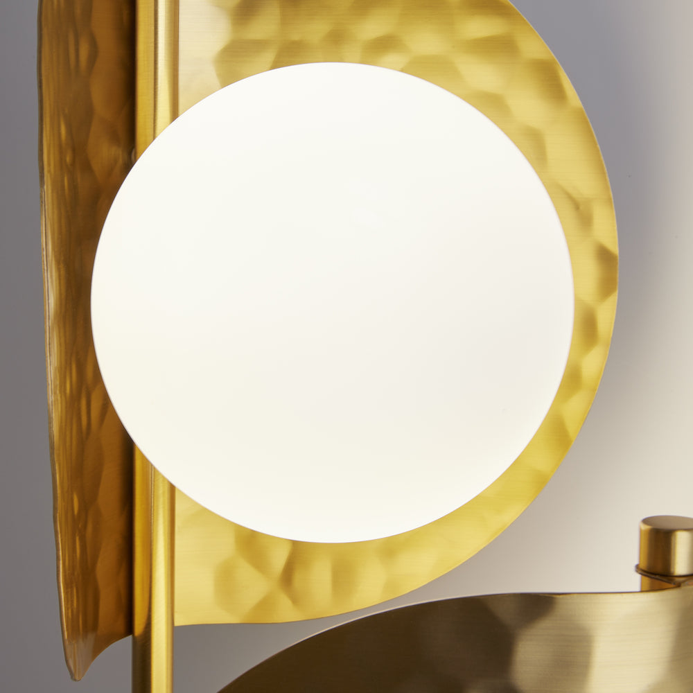 Tropic 2Lt Wall Lamp - Satin Brass