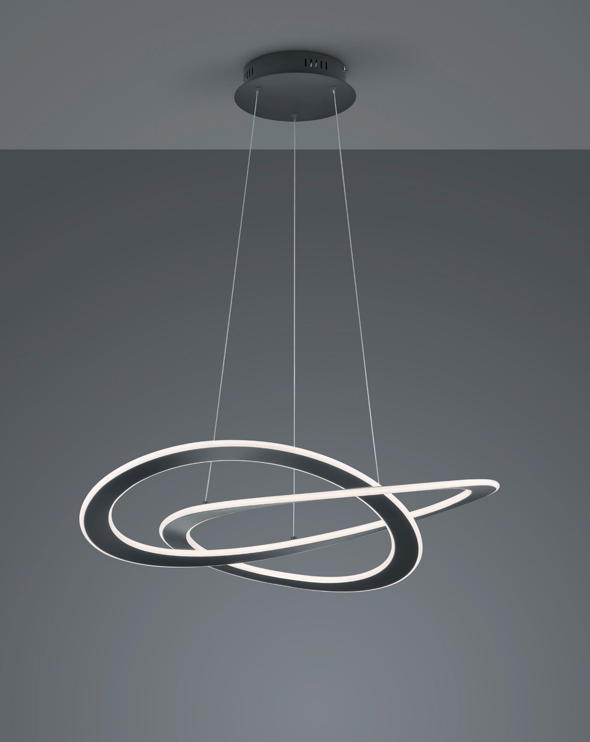 Oakland LED Hanging Light - Anthracite Finish