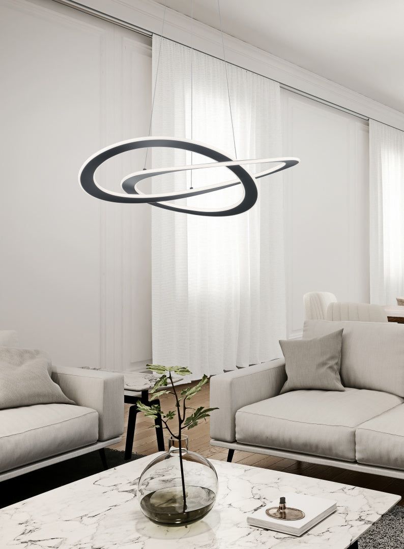 Oakland LED Hanging Light - Anthracite Finish