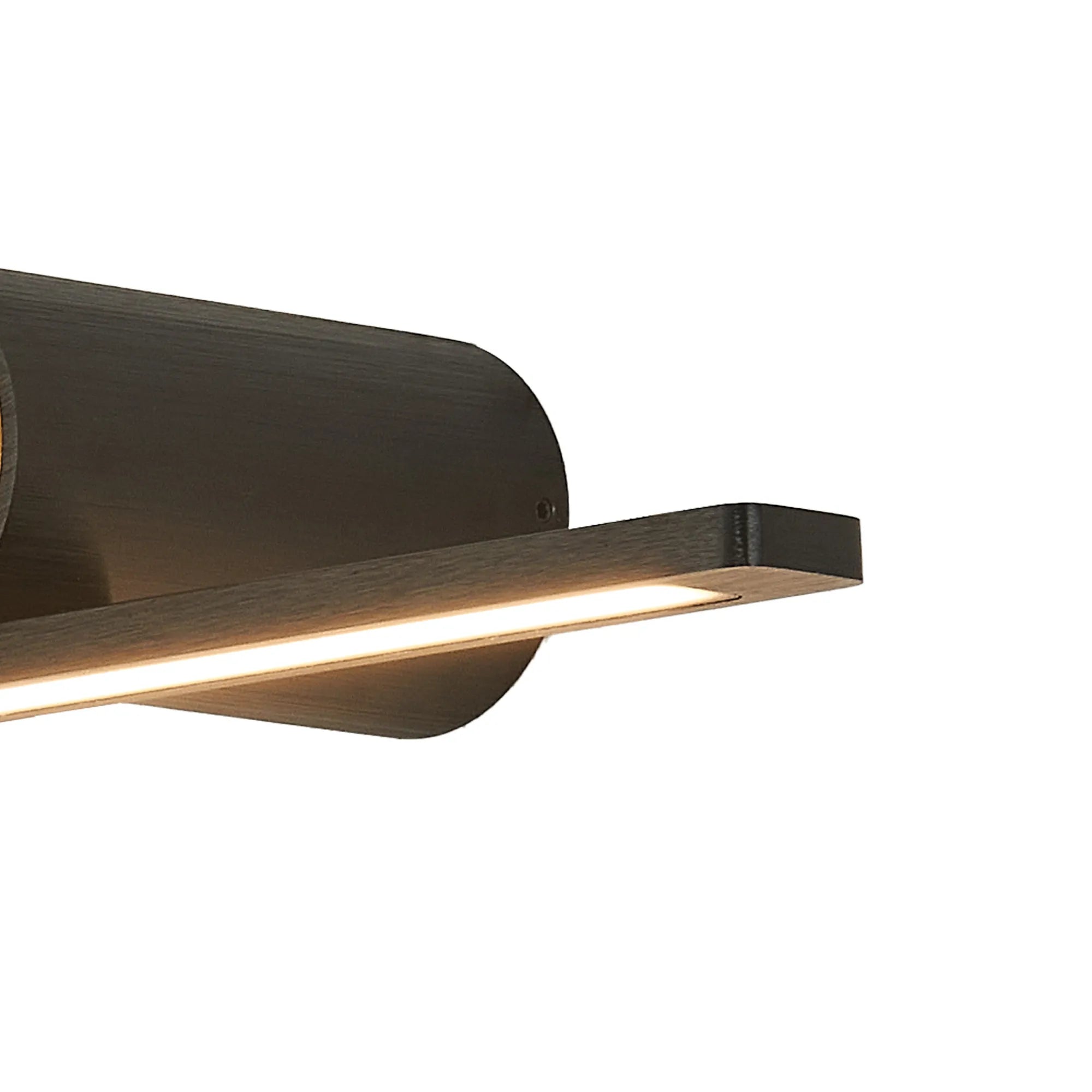 Oban Wall/ Over Mirror Light LED, 3000K IP44, Black/Gold- Various Sizes