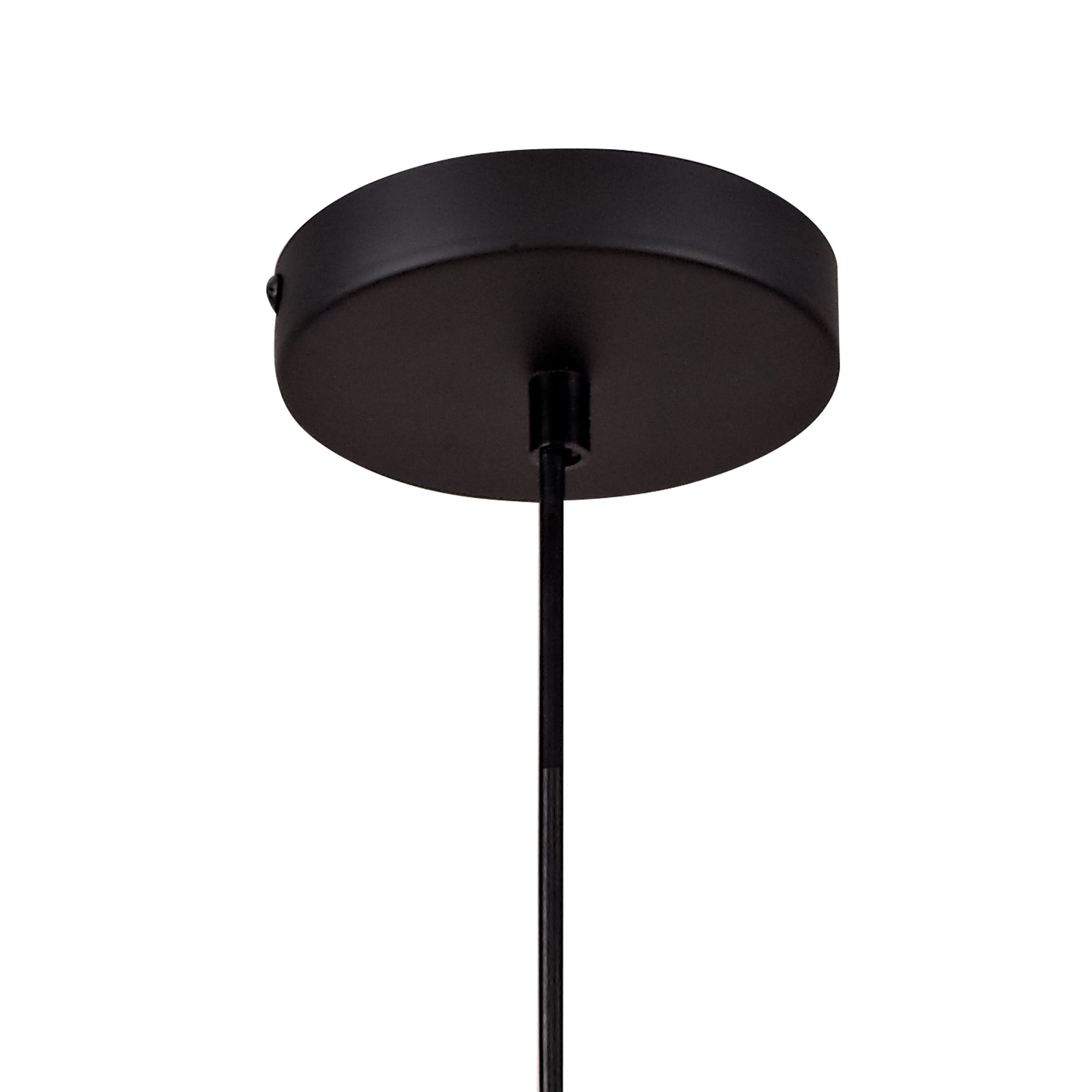 Odyssey 1 Light Pendant E27 With 35cm Tiffany Shade, Various Finishes & Clear Crystal & Black