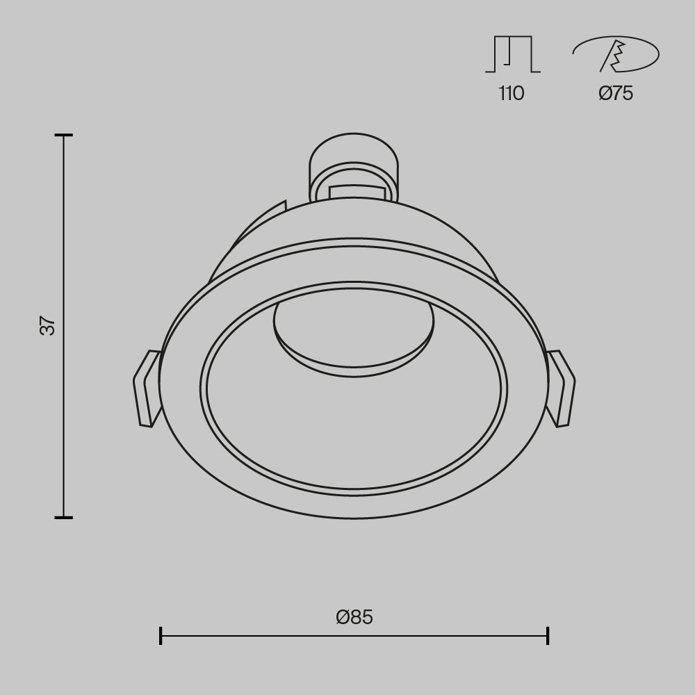 Share Recessed Ceiling Lights - Various Finishes
