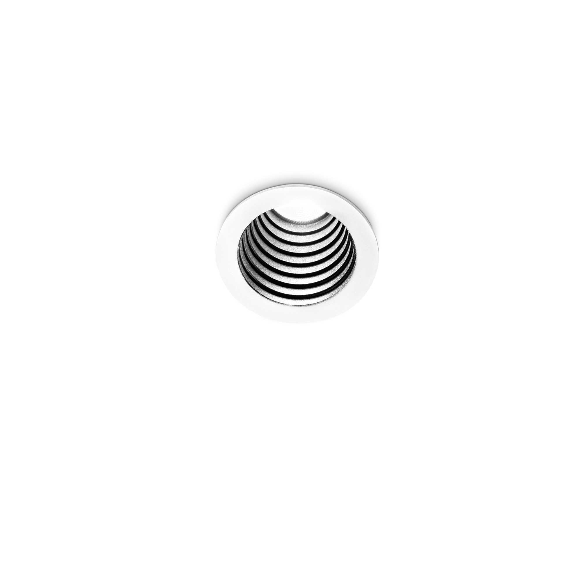 One Recessed Ceiling Light - White Finish - Cusack Lighting
