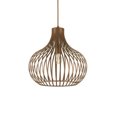 Onion Pendant Fitting - Coffee Finish - Cusack Lighting