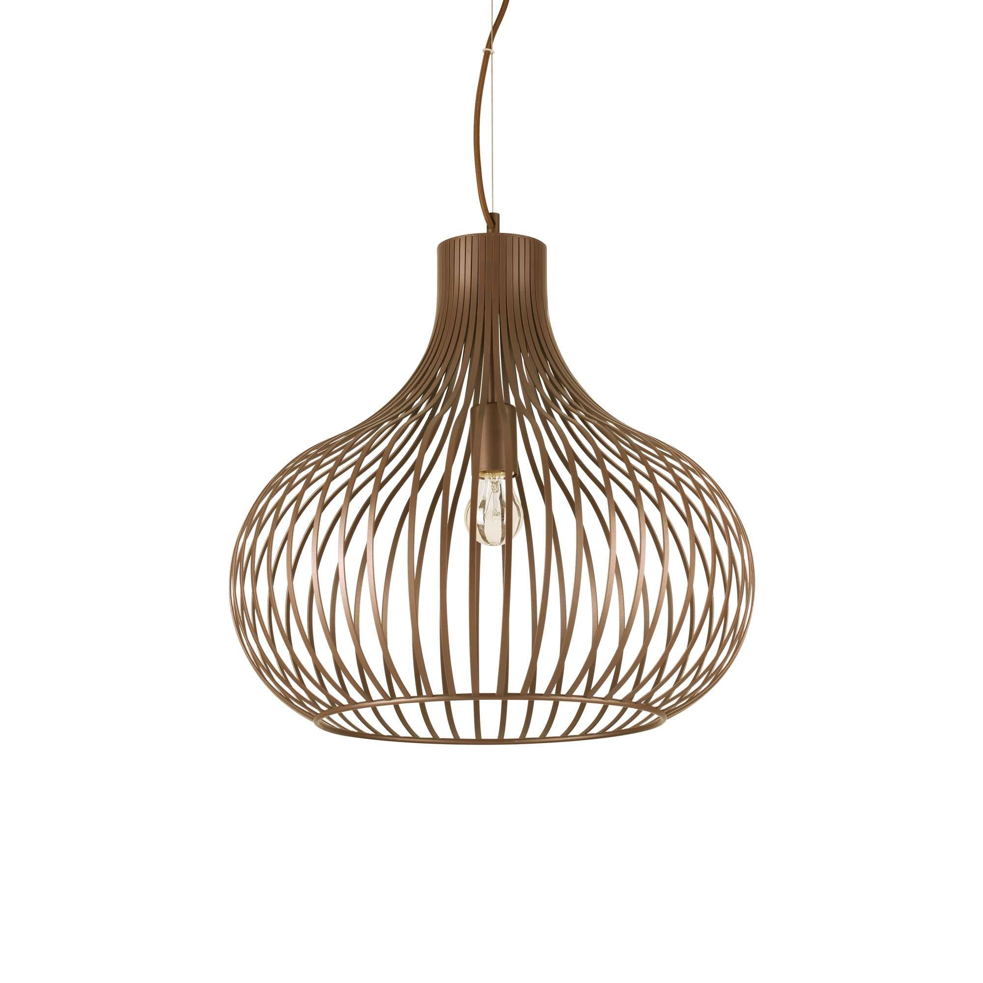 Onion Pendant Fitting - Coffee Finish - Cusack Lighting