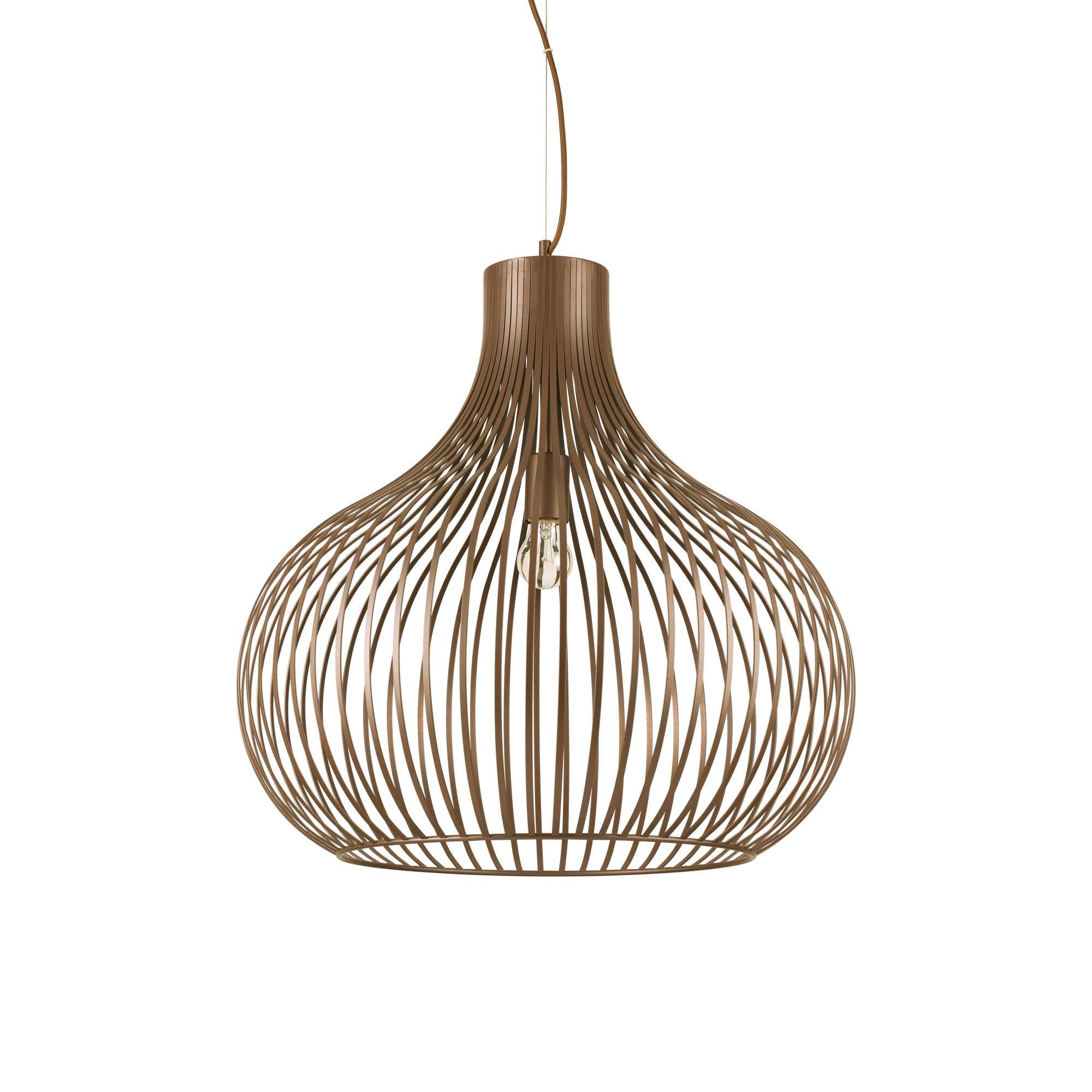 Onion Pendant Fitting - Coffee Finish - Cusack Lighting