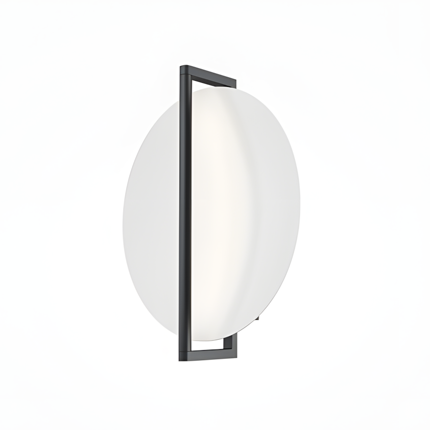 Mira LED Wall Light - Brass/Black