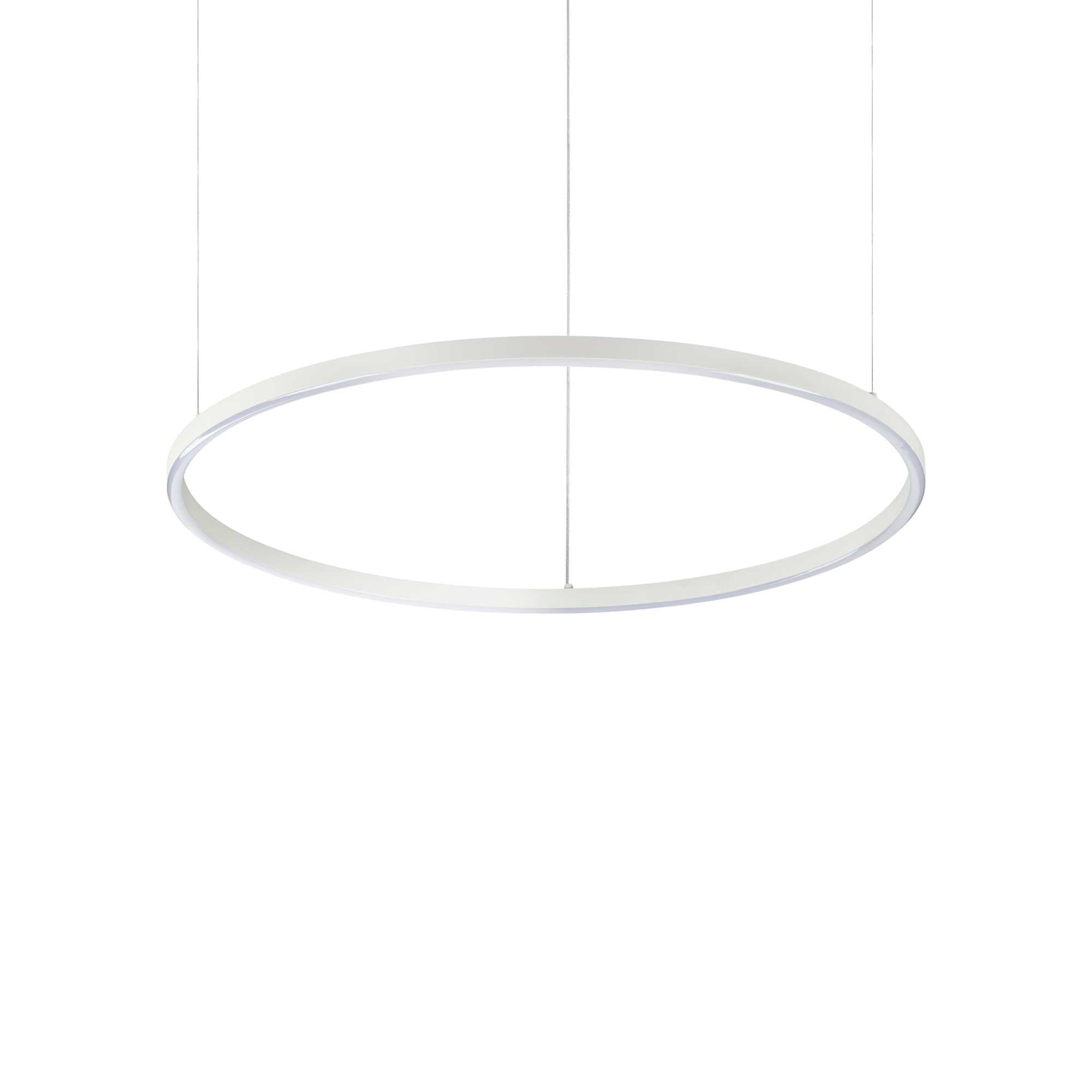 Oracle Centre Ceiling Light - White/Black Finish - Cusack Lighting