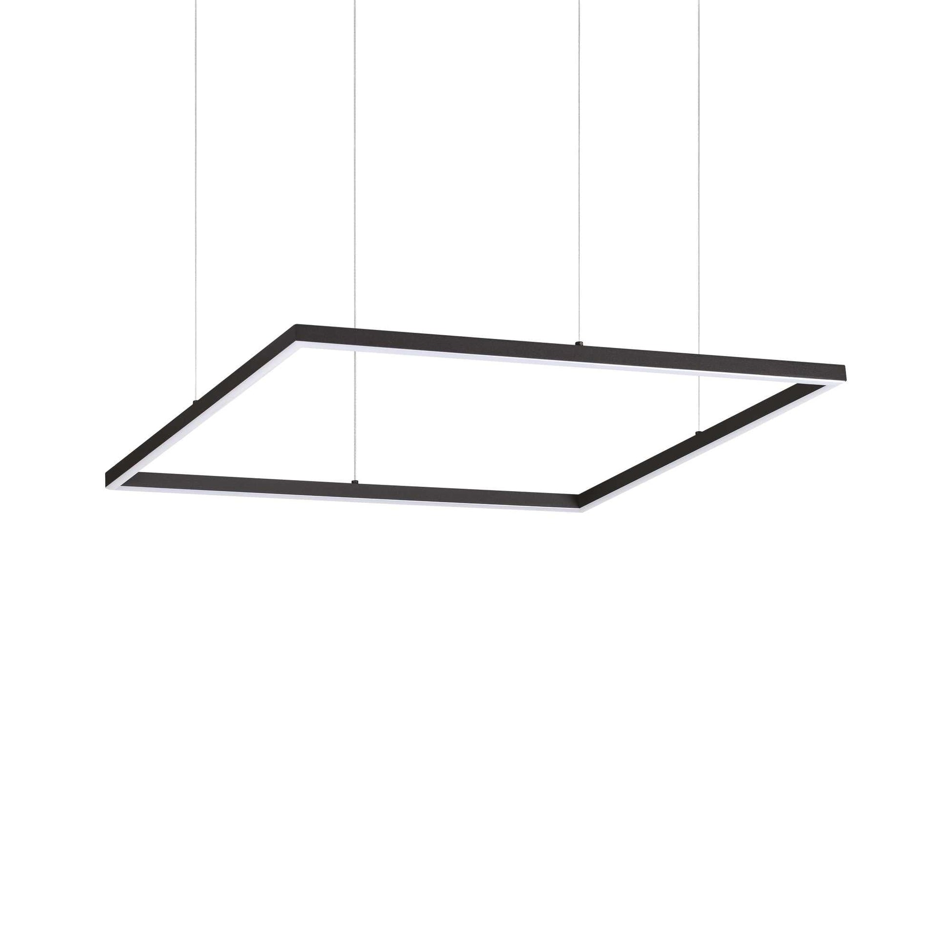 Oracle Centre Ceiling Light - White/Black Finish - Cusack Lighting