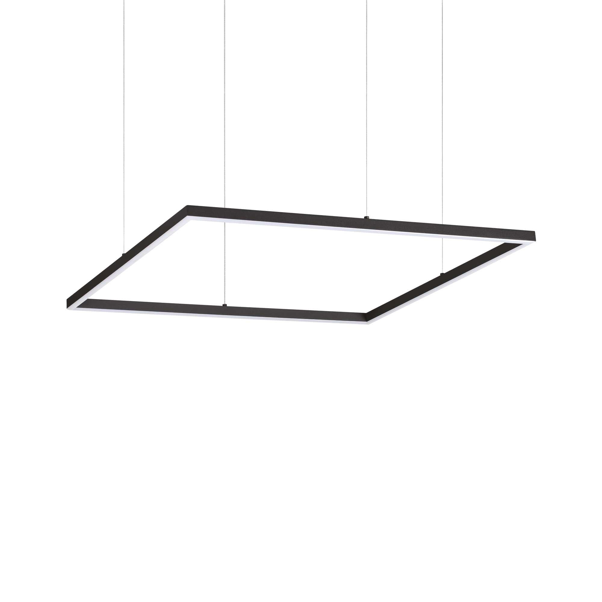 Oracle Centre Ceiling Light - White/Black Finish - Cusack Lighting