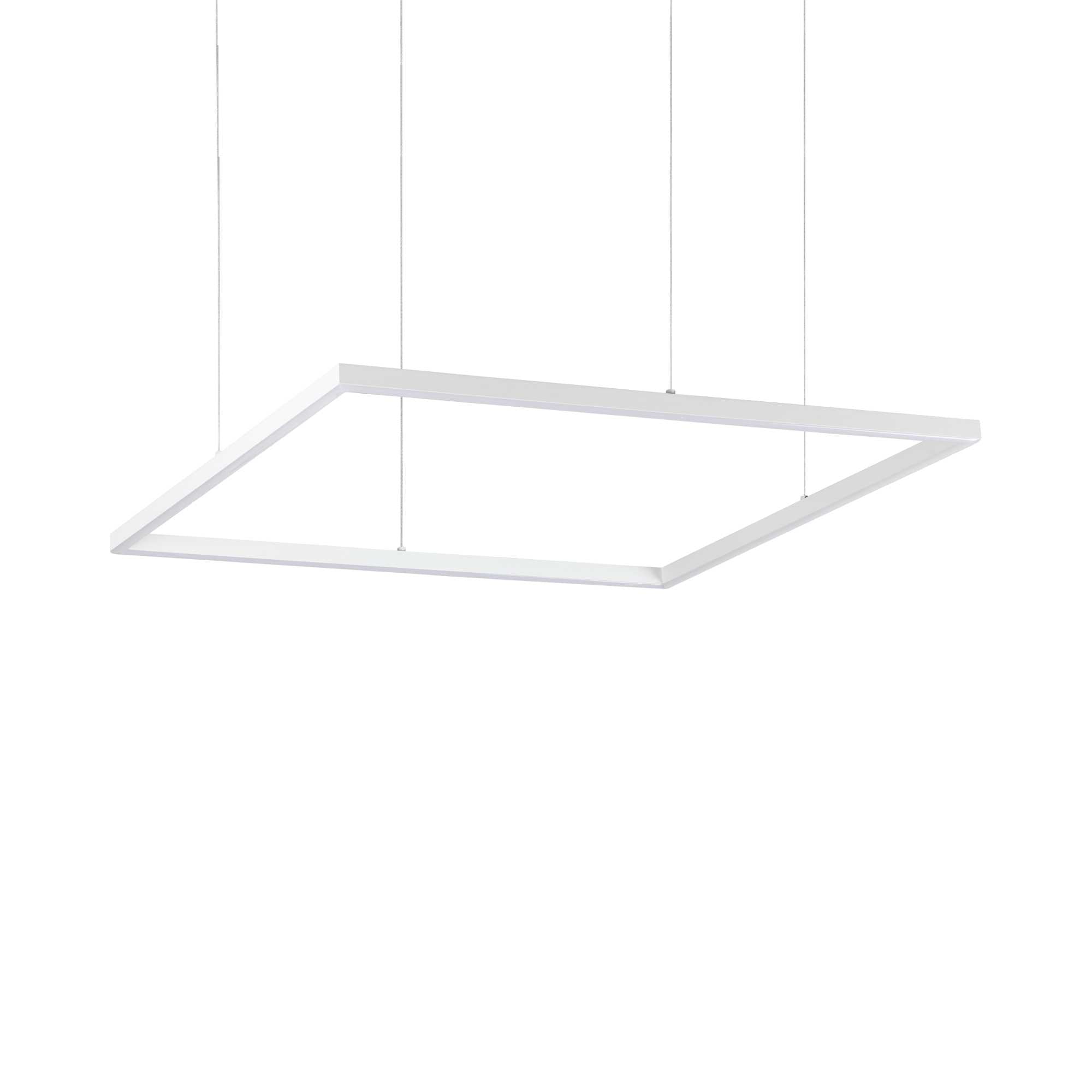 Oracle Centre Ceiling Light - White/Black Finish - Cusack Lighting