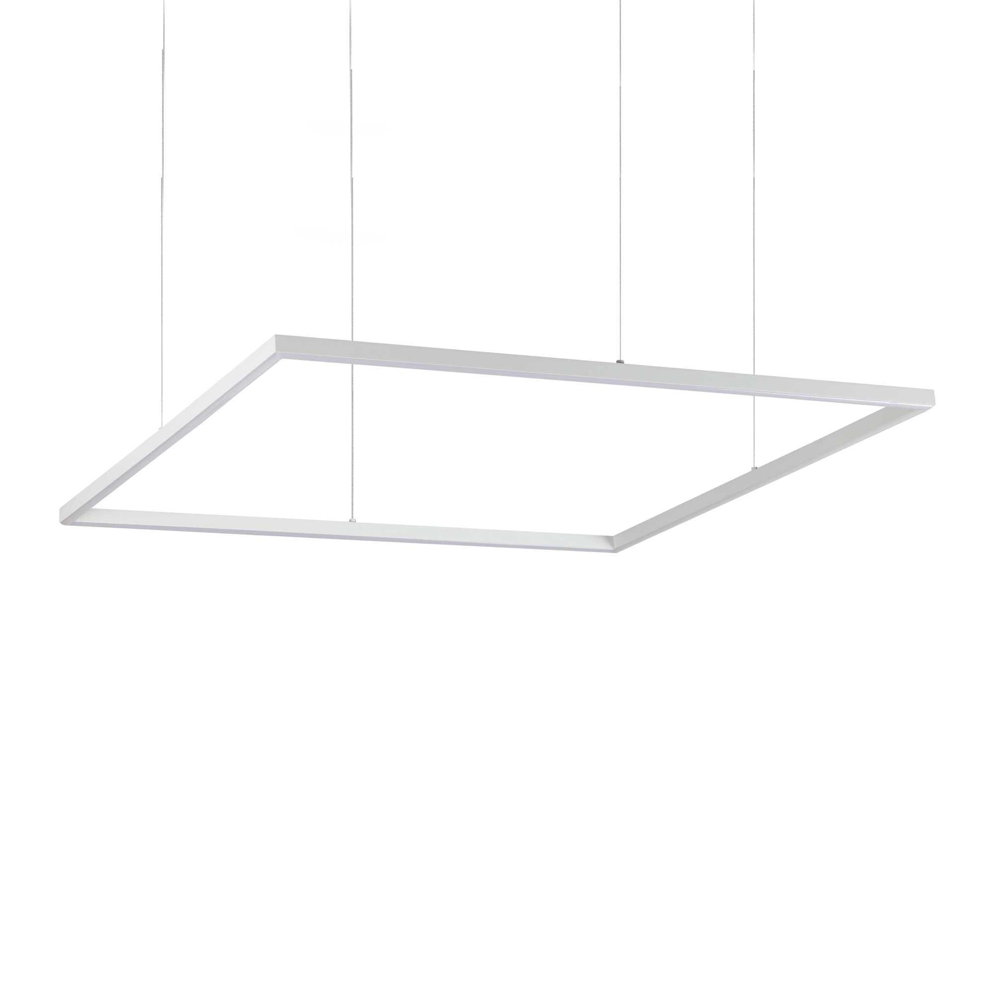 Oracle Centre Ceiling Light - White/Black Finish - Cusack Lighting