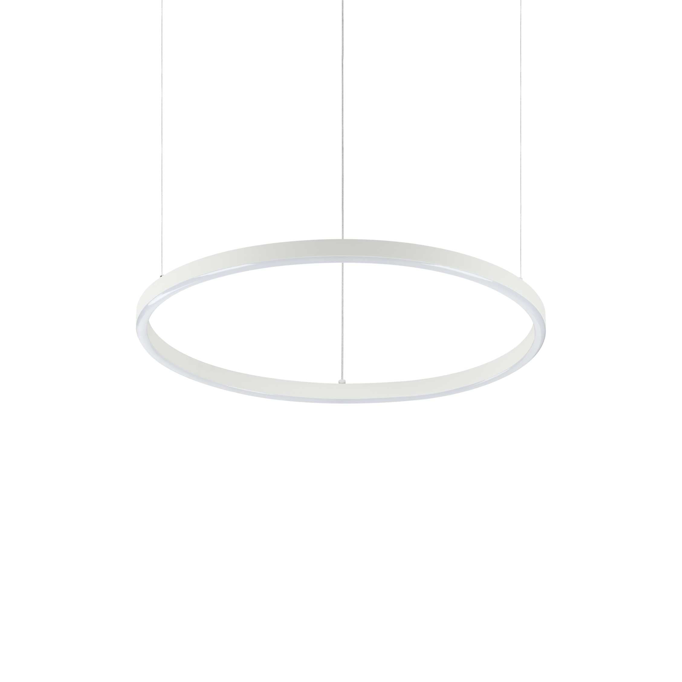 Oracle Centre Ceiling Light - White/Black Finish - Cusack Lighting