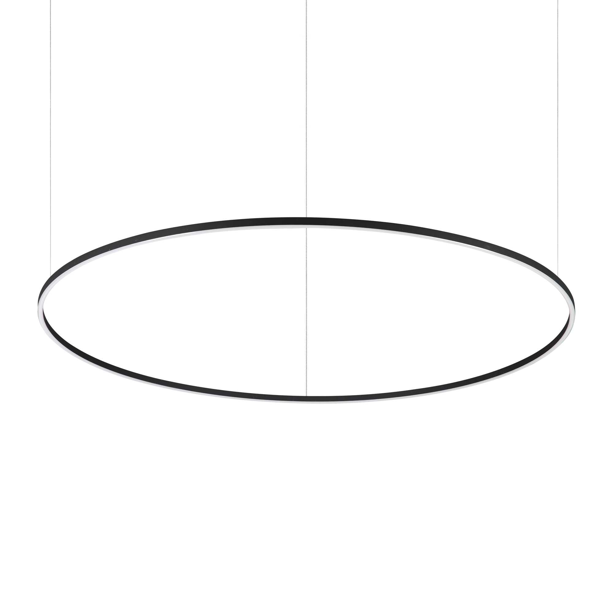 Oracle Centre Ceiling Light - White/Black Finish - Cusack Lighting