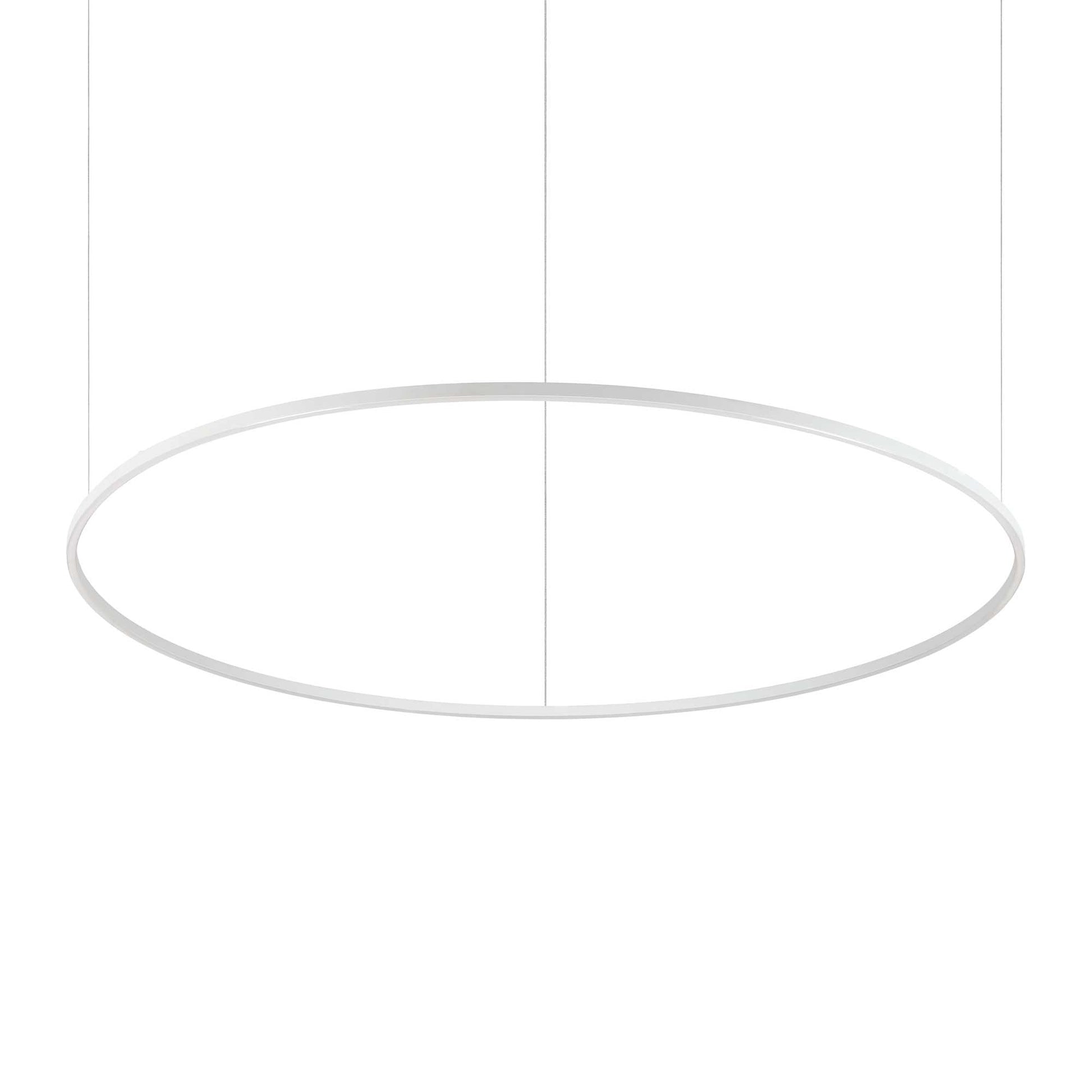 Oracle Centre Ceiling Light - White/Black Finish - Cusack Lighting