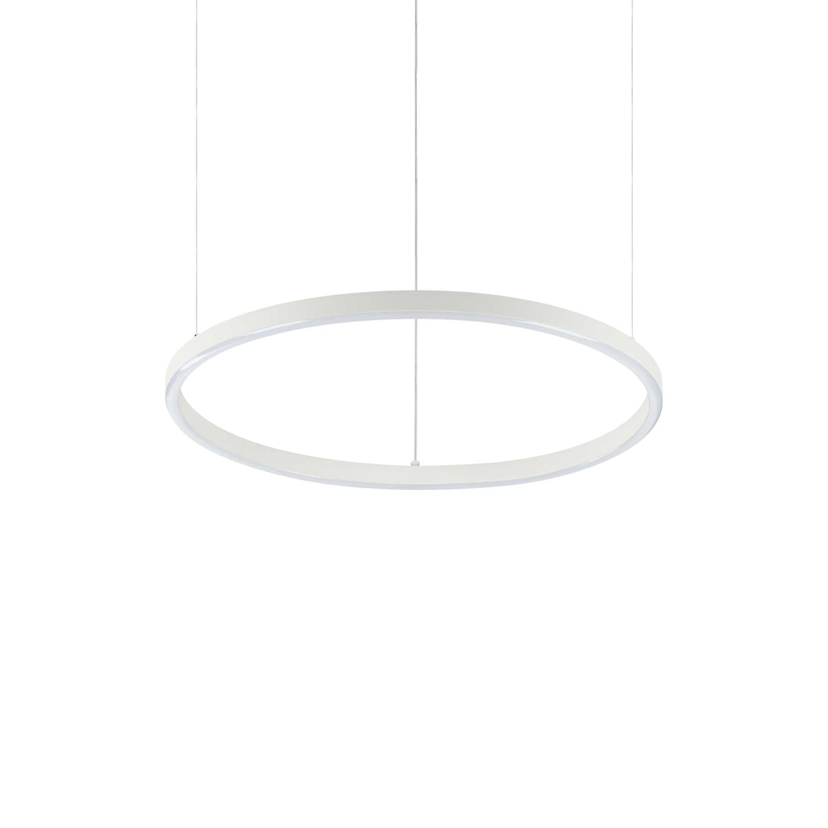 Oracle Centre Ceiling Light - White/Black Finish - Cusack Lighting