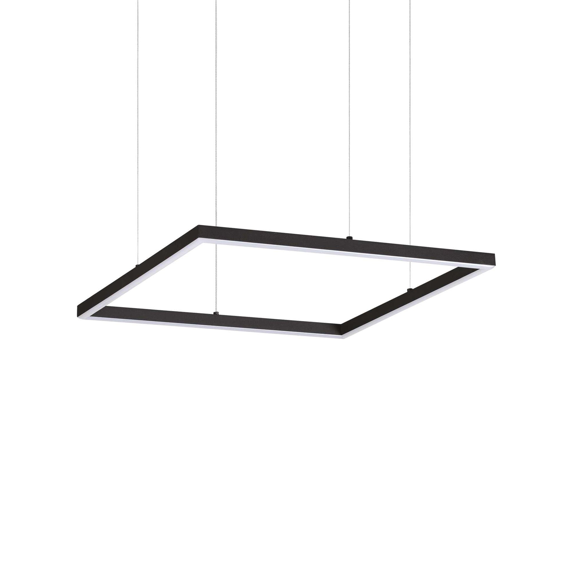 Oracle Centre Ceiling Light - White/Black Finish - Cusack Lighting