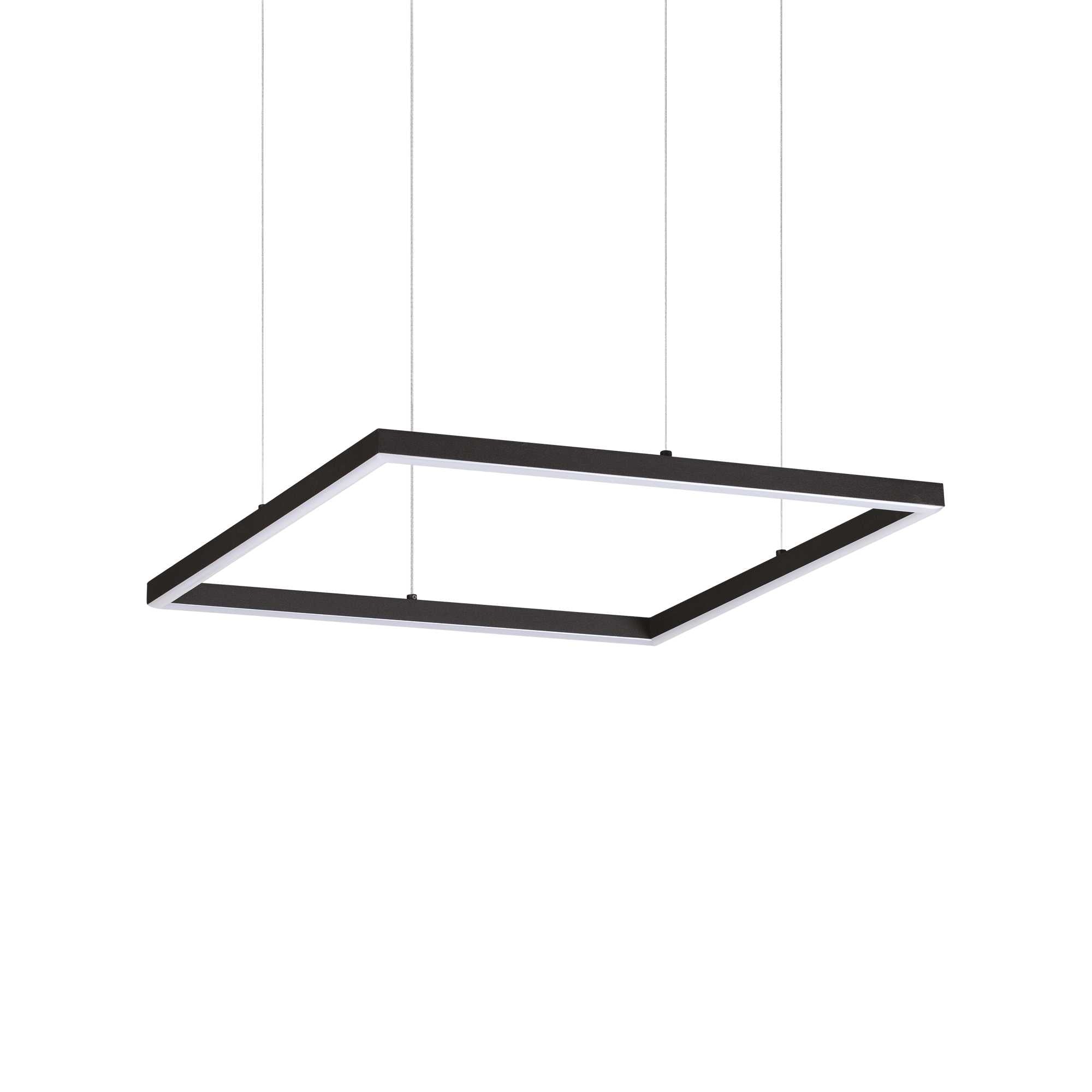 Oracle Centre Ceiling Light - White/Black Finish - Cusack Lighting