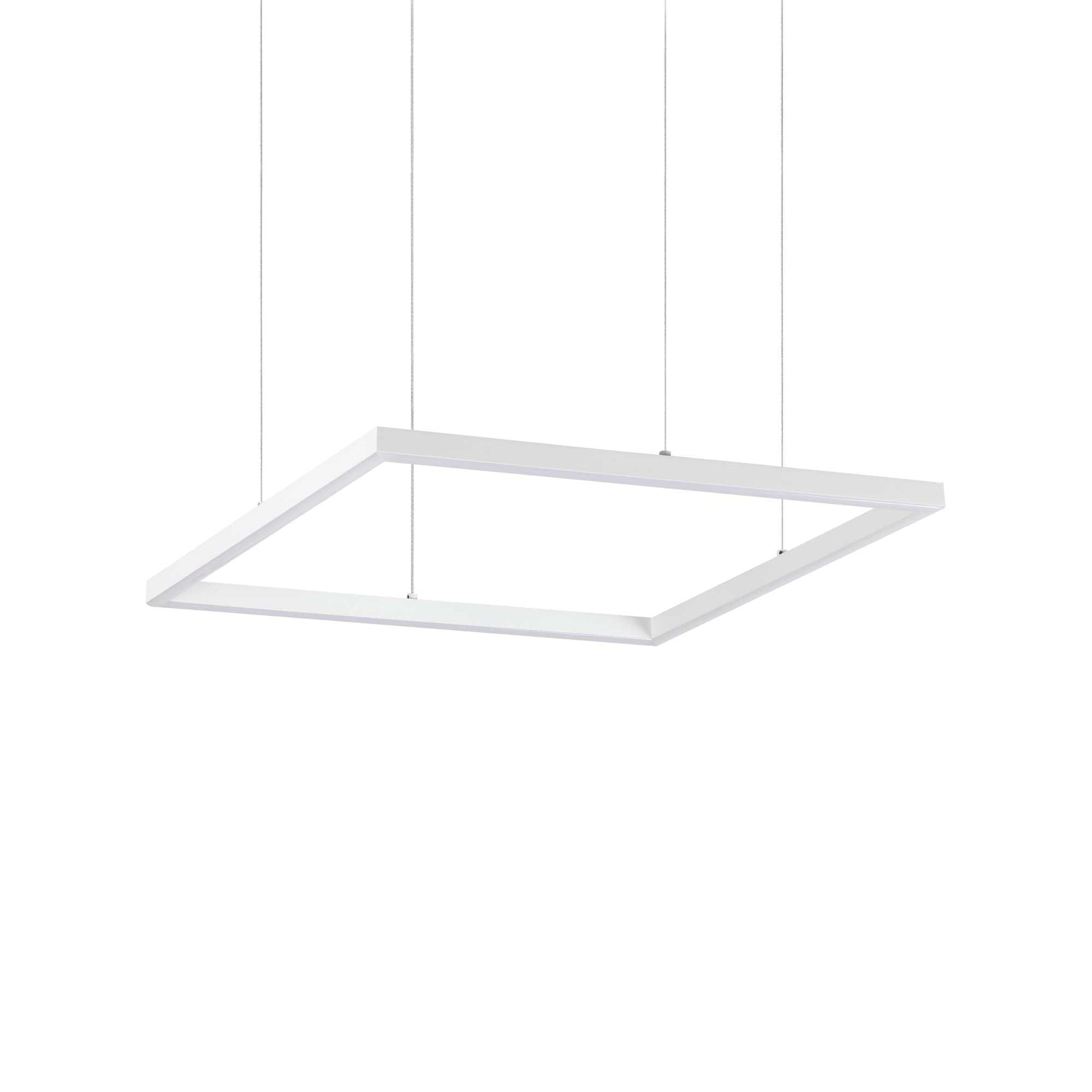 Oracle Centre Ceiling Light - White/Black Finish - Cusack Lighting