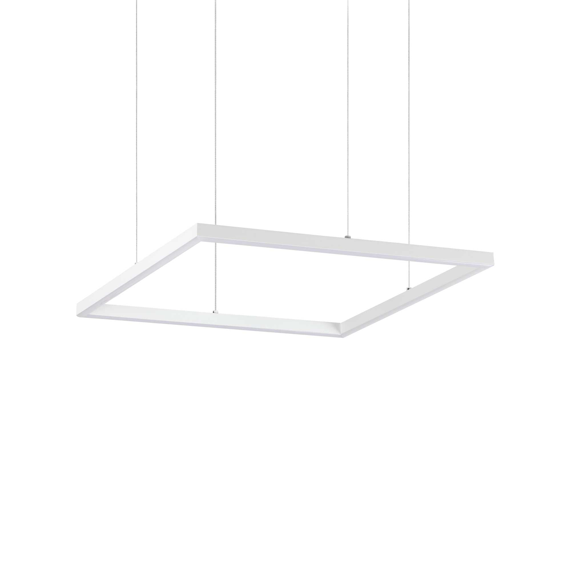 Oracle Centre Ceiling Light - White/Black Finish - Cusack Lighting