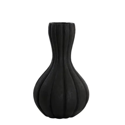 Zucca Black Vase - Christmas Gift