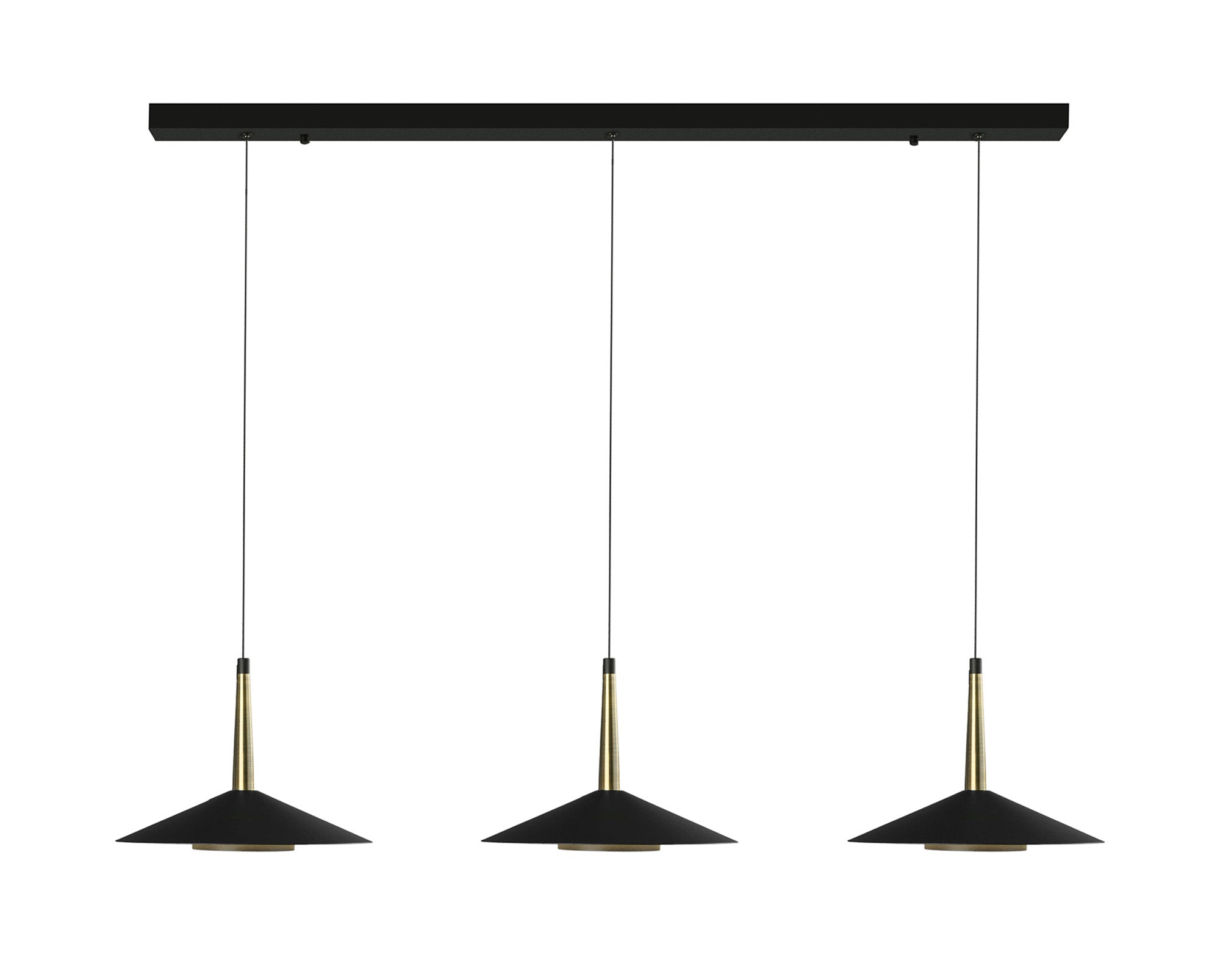 Orion 3Lt Linear Pendant 24w LED