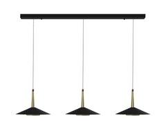 Orion 3Lt Linear Pendant 24w LED