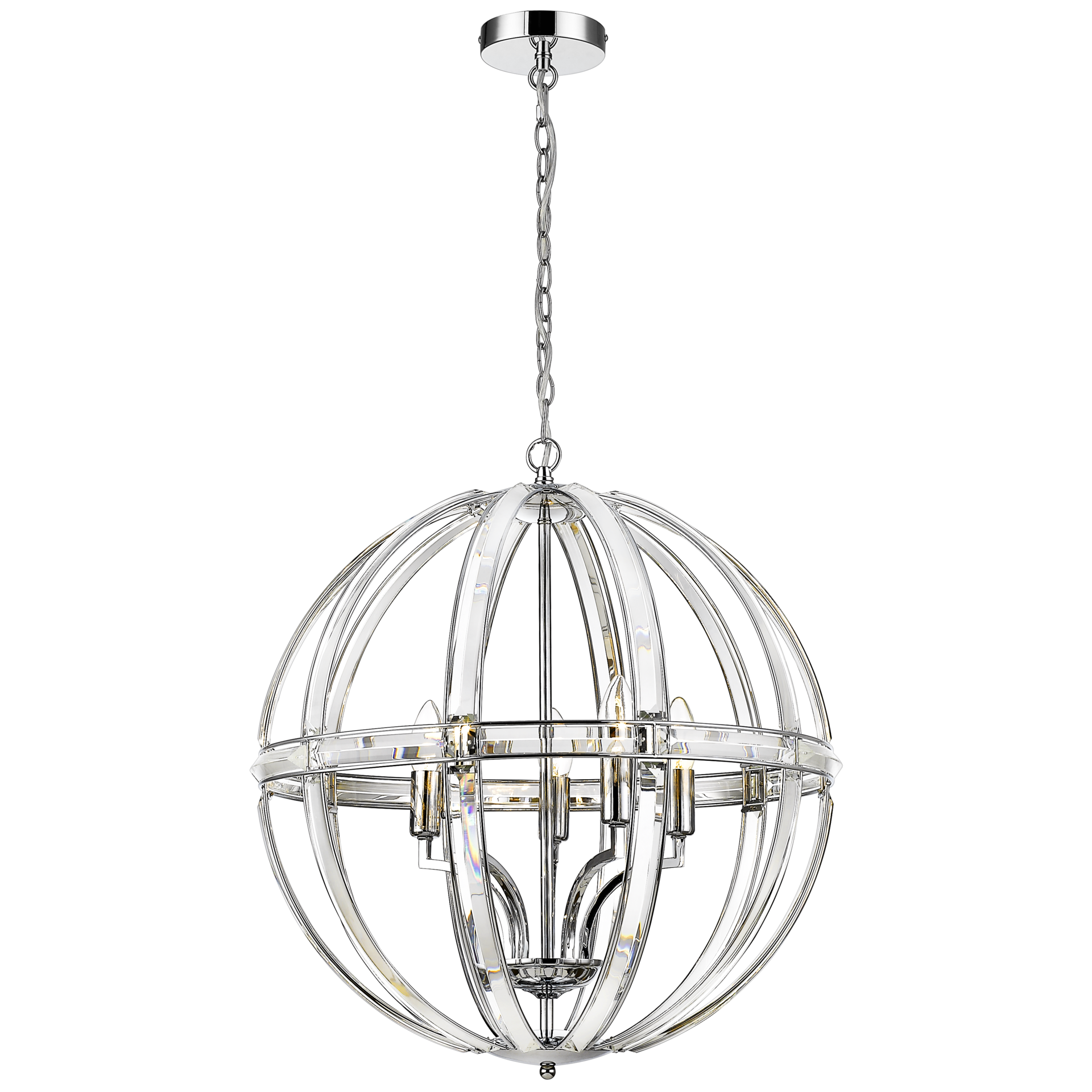 Orlando Chrome Centre Light 4lt