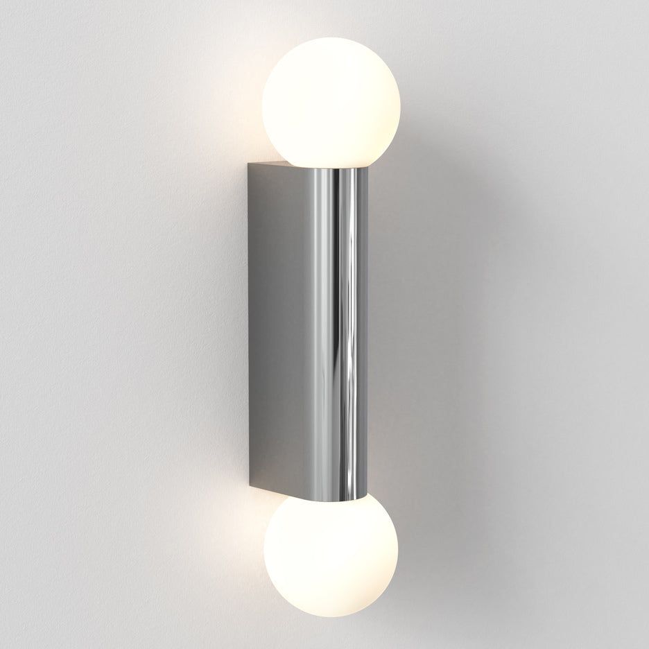 Ortona Twin/Single Matt Black/Polished Chrome - Finish